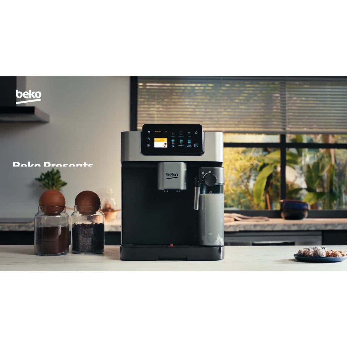 Beko CEG7348X CaffeExperto Bean to Cup Fully Automatic Espresso Machine - Silver