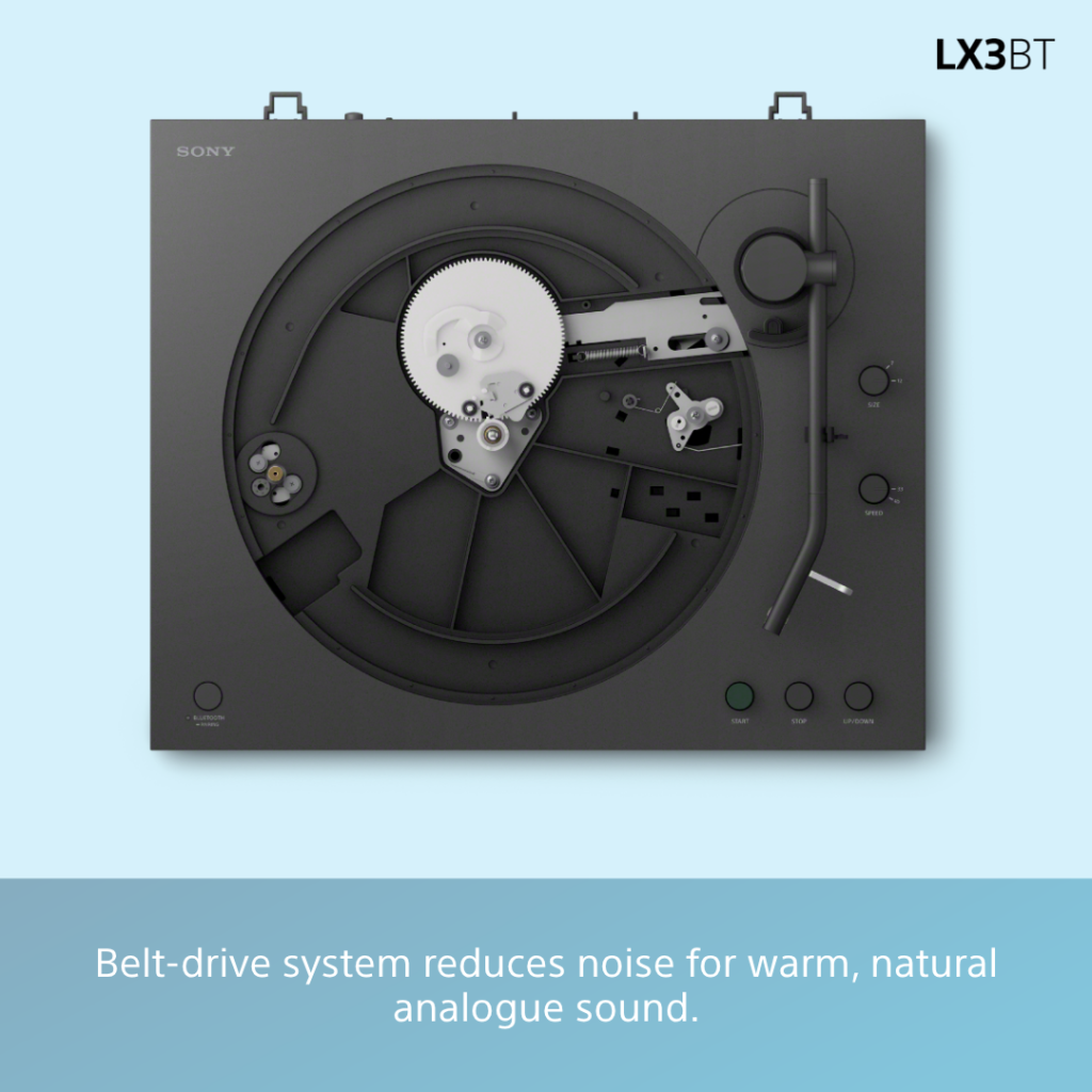 Sony PSLX3BT Bluetooth Turntable Record Player
