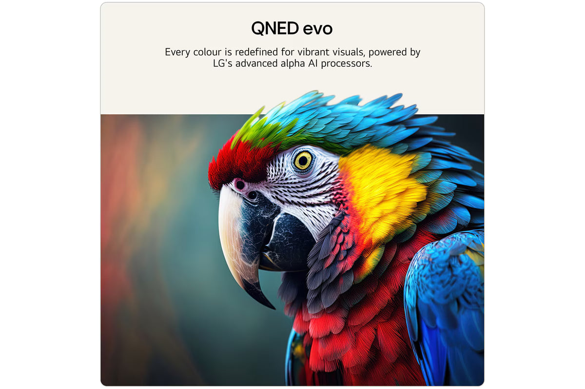 LG 50QNED87B6A.AEK 50" 4K QNED evo AI Smart TV