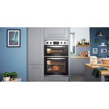 Beko CDFY22309X 60cm Built In Double Oven - Stainless Steel