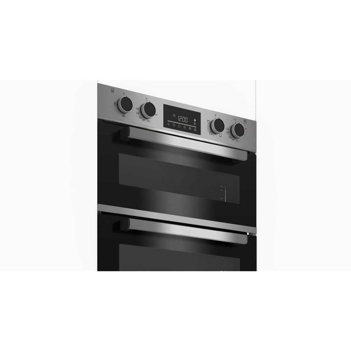 Beko CTFY22309X 59.4cm Built under Electric Double Oven - Stainless Steel