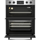 Beko CTFY22309X 59.4cm Built under Electric Double Oven - Stainless Steel