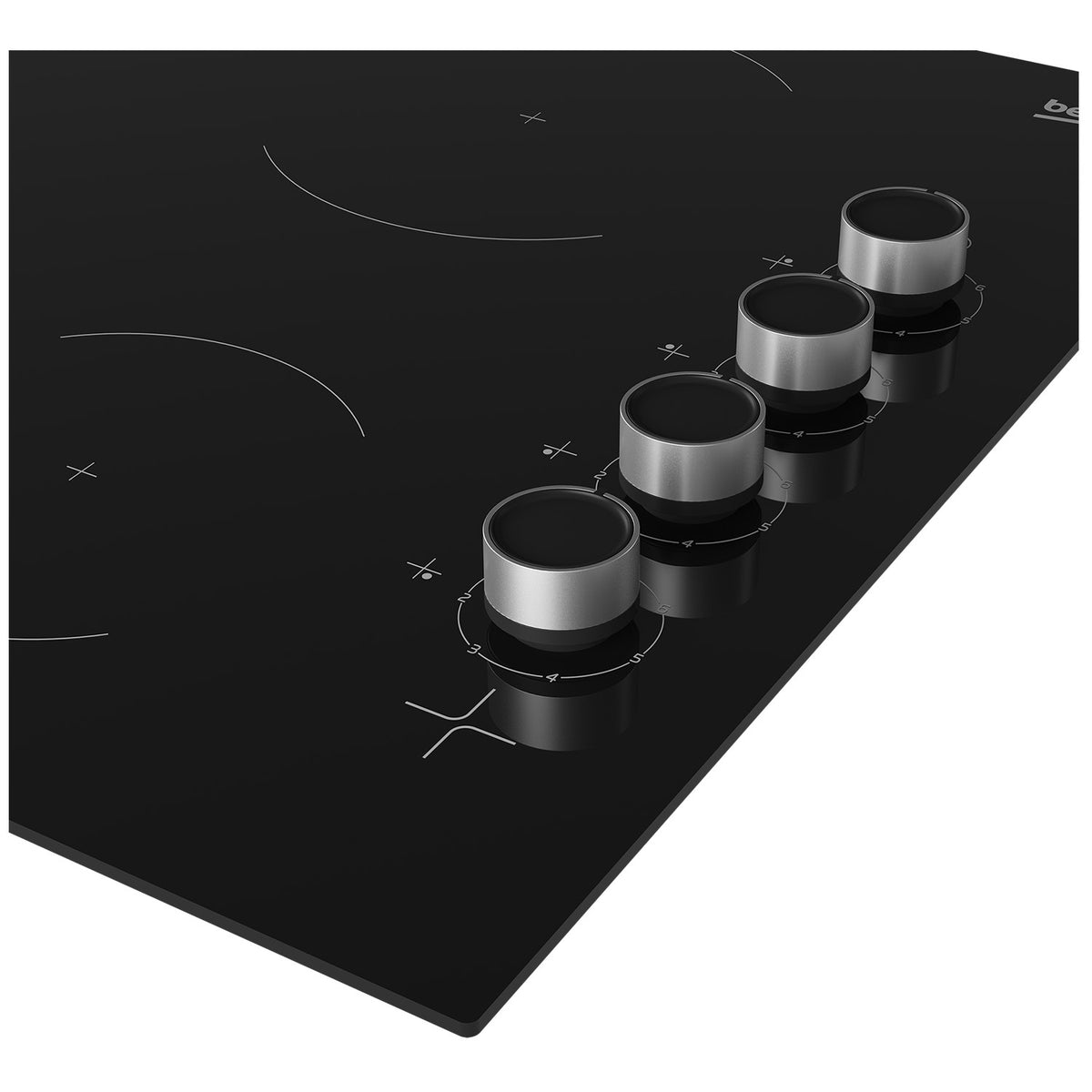 Beko CIHYV21B 58cm Ceramic Hob - Black