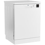 Beko DVN05C20W Full Size Dishwasher - White - 13 Place Settings