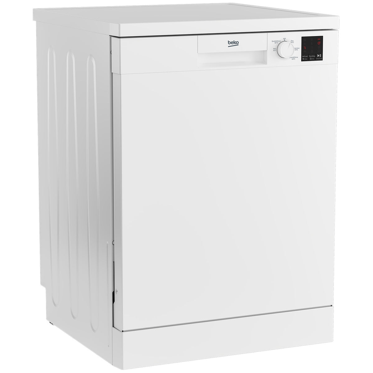 Beko DVN05C20W Full Size Dishwasher - White - 13 Place Settings