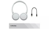 Sony WHCH520W Wireless Headphones - white