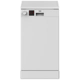 Beko DVS05C20W Slimline Dishwasher - White - 10 Place Settings