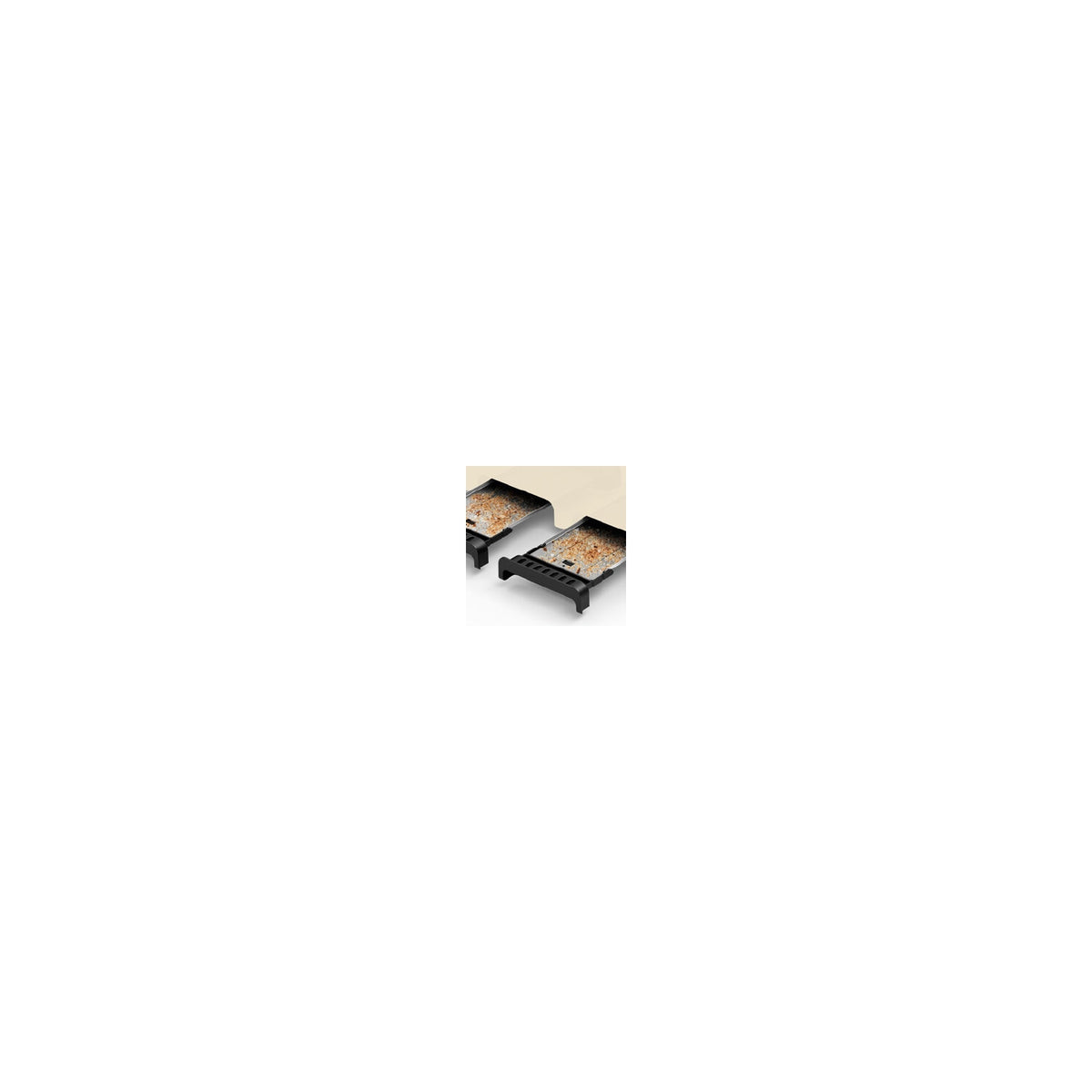 Bosch TAT4P447GB 4 Slot Toaster - Cream