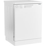 Blomberg LDF30210W Full Size Dishwasher - White - 14 Place Settings