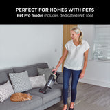 Shark IZ400UKT Stratos Cordless Stick Vacuum Cleaner - Pet Pro Model - 60 Minutes Run Time - Copper
