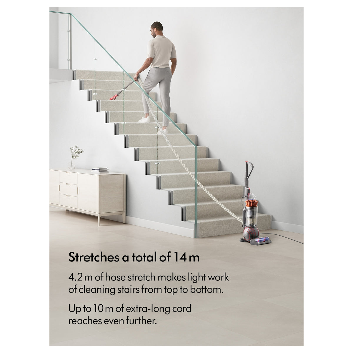 Dyson BALLANIMALMFNEW Ball Animal Multi-floor Upright Vacuum Cleaner - Silver