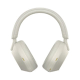 Sony WH1000XM5 Noise Cancelling Wireless Headphones, silver