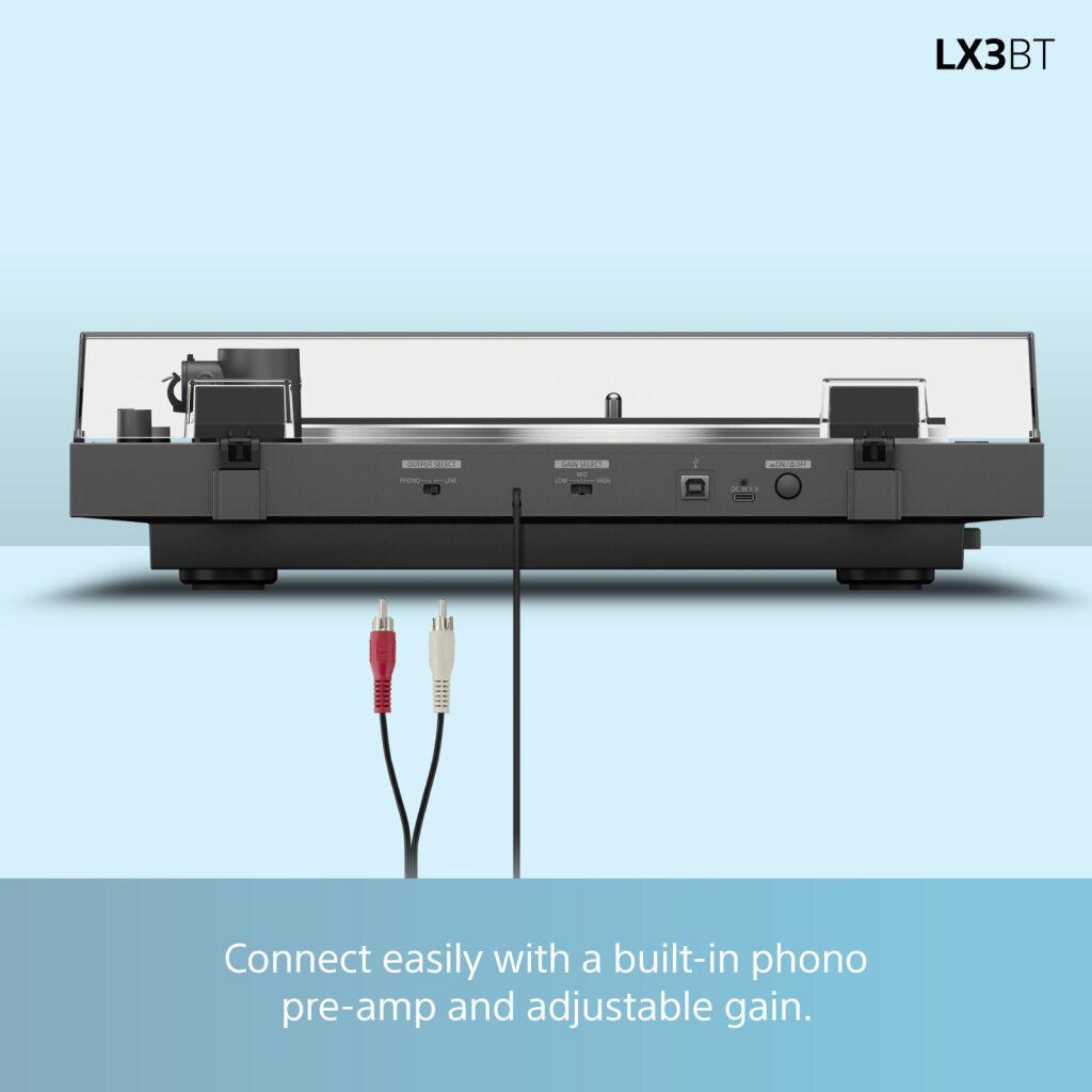 Sony PSLX3BT Bluetooth Turntable Record Player
