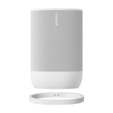 Sonos MOVE 2: Bluetooth & WiFi Portable Home Speaker, white
