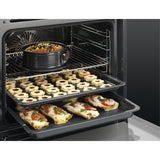 AEG BCX23101EM 59.4cm Built In Electric Single Oven - Stainless