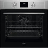 AEG BEX33501EM 59.4cm Built In Electric Single Oven - Stainless Steel