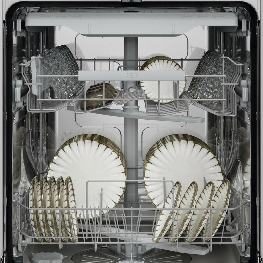 AEG GF5200D2SNM Dishwasher - Stainless Steel - 14 Place Settings