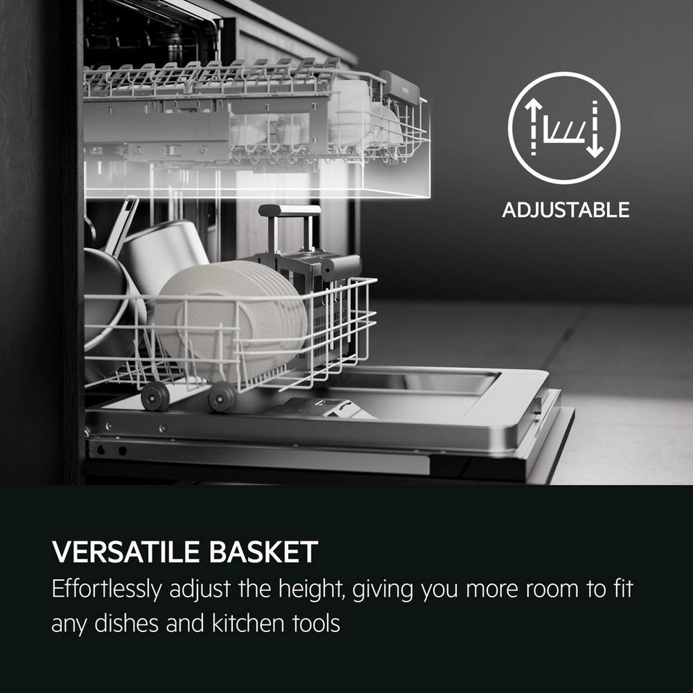 AEG GF5200D2SNM Dishwasher - Stainless Steel - 14 Place Settings
