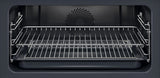 AEG GK6NK40FB 59.5cm Compact Combi Microwave Oven - Gloss Black with Steel Trim