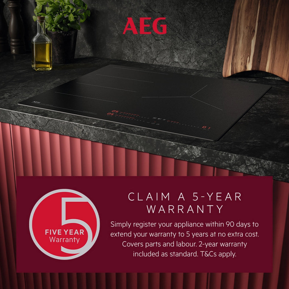 AEG Exclusiv Line SO64IB0BFZ 59cm Induction Hob - Black