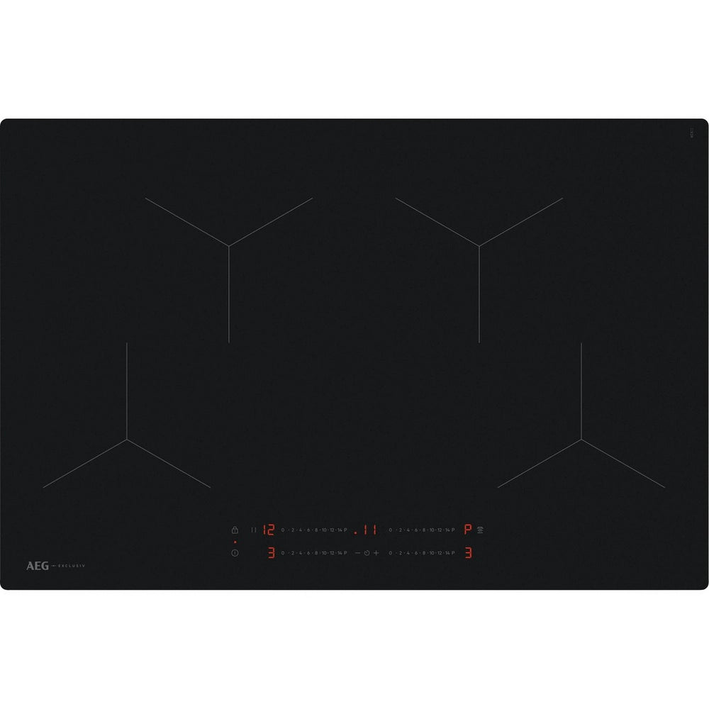 AEG Exclusiv Line SO84IA0BIT 77cm Induction Hob - Black