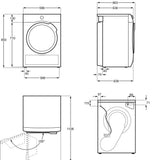 AEG TR728CT4B 8kg Heat Pump Tumble Dryer - White