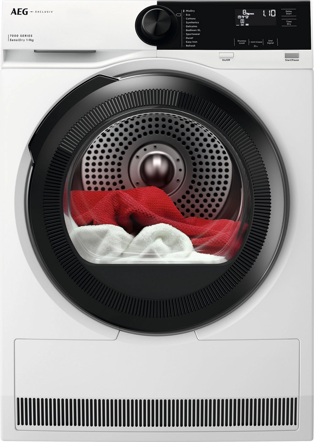 AEG TR729A4B 9kg Heat Pump Tumble Dryer - White