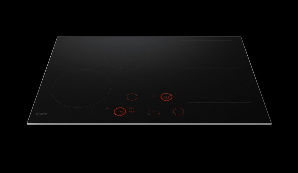 Asko HID824GC 80cm 4 Zone Induction Hob - Black