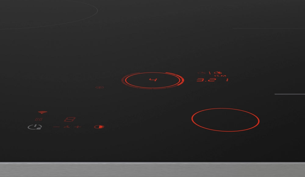 Asko HID824GC 80cm 4 Zone Induction Hob - Black