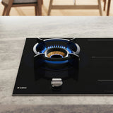 ASKO HIG89524BGB1 90cm 5 Zone Induction/Gas Hob - Black