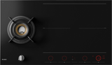 ASKO HIG89524BGB1 90cm 5 Zone Induction/Gas Hob - Black