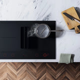Asko HIHD854MM 90cm 4 Zone Hood-in hob, Celsius Induction - Black