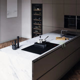 Asko HIHD854MM 90cm 4 Zone Hood-in hob, Celsius Induction - Black