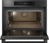 ASKO OCS64BSH 45cm Built-in Compact Oven with steam function - Black Steel,