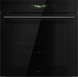 ASKO OTP56BGH 60cm Multifunctional Built In Single Oven with Pyrolytic cleaning - Black Glass,