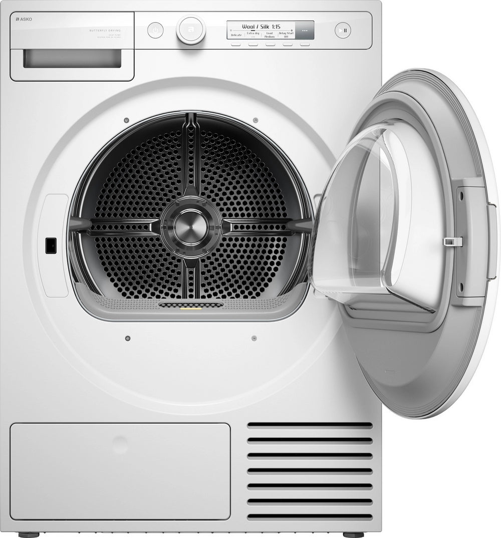 ASKO T108HW.UK 8kg Heat Pump Tumble Dryer - White