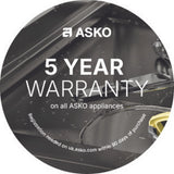 ASKO T108HW.UK 8kg Heat Pump Tumble Dryer - White