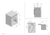 ASKO T509HRG.UK 9kg Heatpump Tumble Dryer - Graphite Black