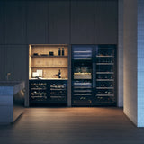 Asko WCN25842G 2 Zone Wine Cooler - Black