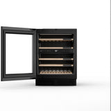 Asko WCN25842G 2 Zone Wine Cooler - Black