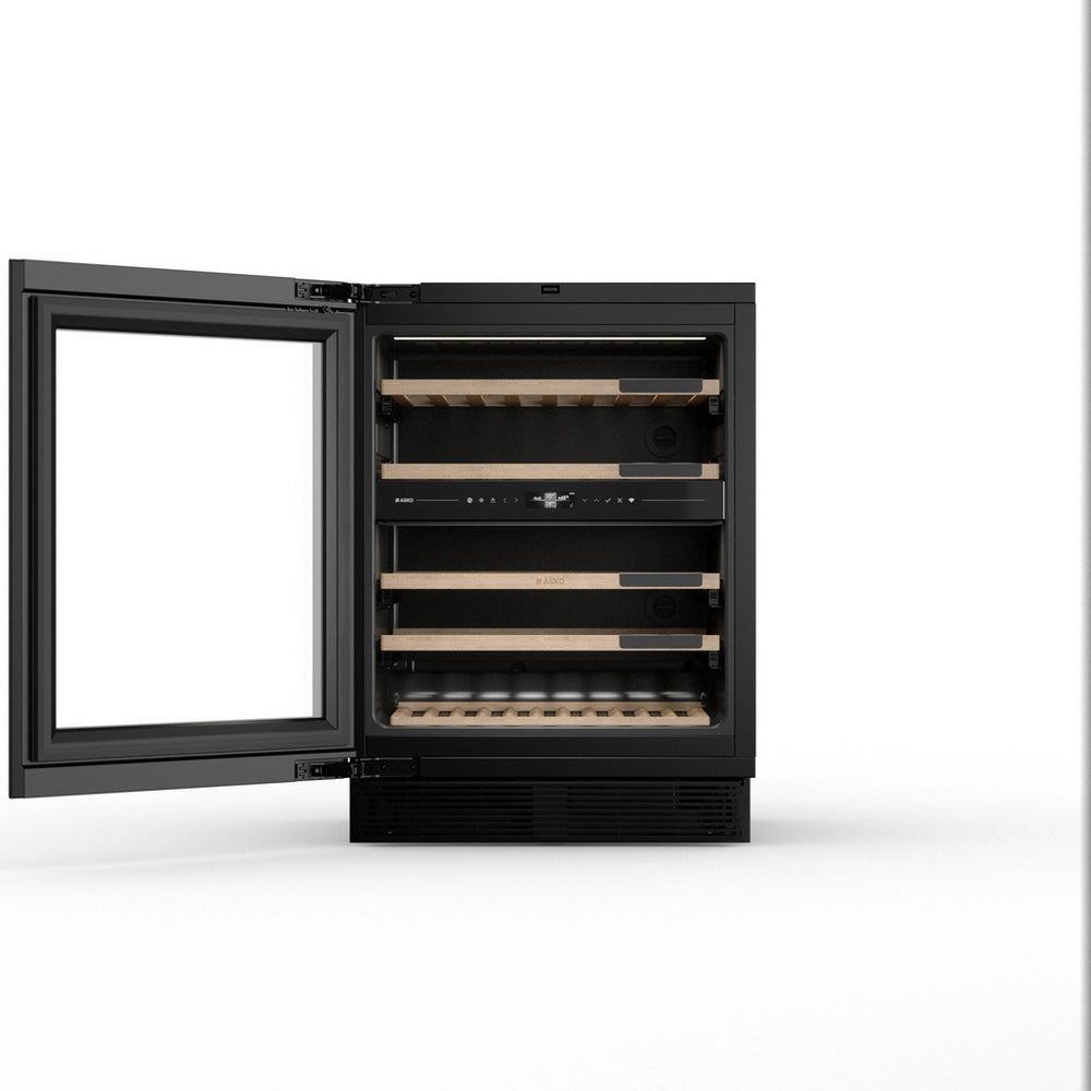 Asko WCN25842G 2 Zone Wine Cooler - Black