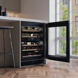 Asko WCN25842G 2 Zone Wine Cooler - Black