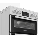 Blomberg GGRN655W 60cm Double Oven Gas Cooker with Gas Hob - White