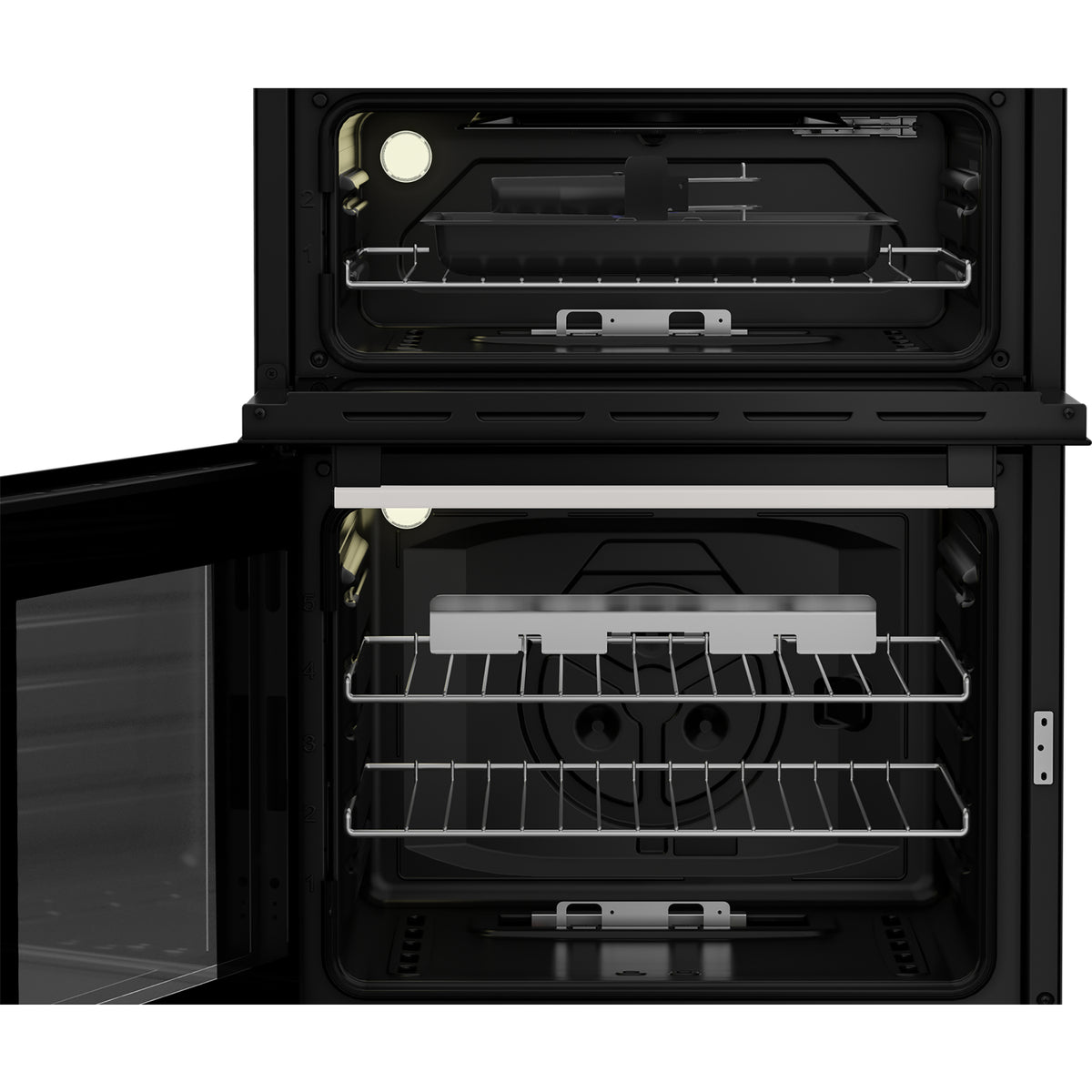 Blomberg GGRN655W 60cm Double Oven Gas Cooker with Gas Hob - White