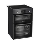 Blomberg HIRN651N 60cm Double Oven Electric Cooker with Induction Hob - Anthracite