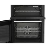 Blomberg HKRN651W 60cm Double Oven Electric Cooker with Vitroceramic Hob - White