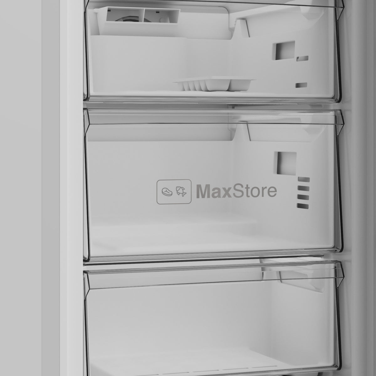 Blomberg KND24075V VitaminCare+ 59.5cm 70/30 Frost Free Fridge Freezer - White
