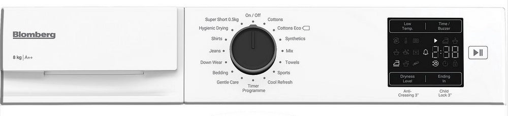 Blomberg LTDIP08310 8kg Integrated Heat Pump Tumble Dryer - White