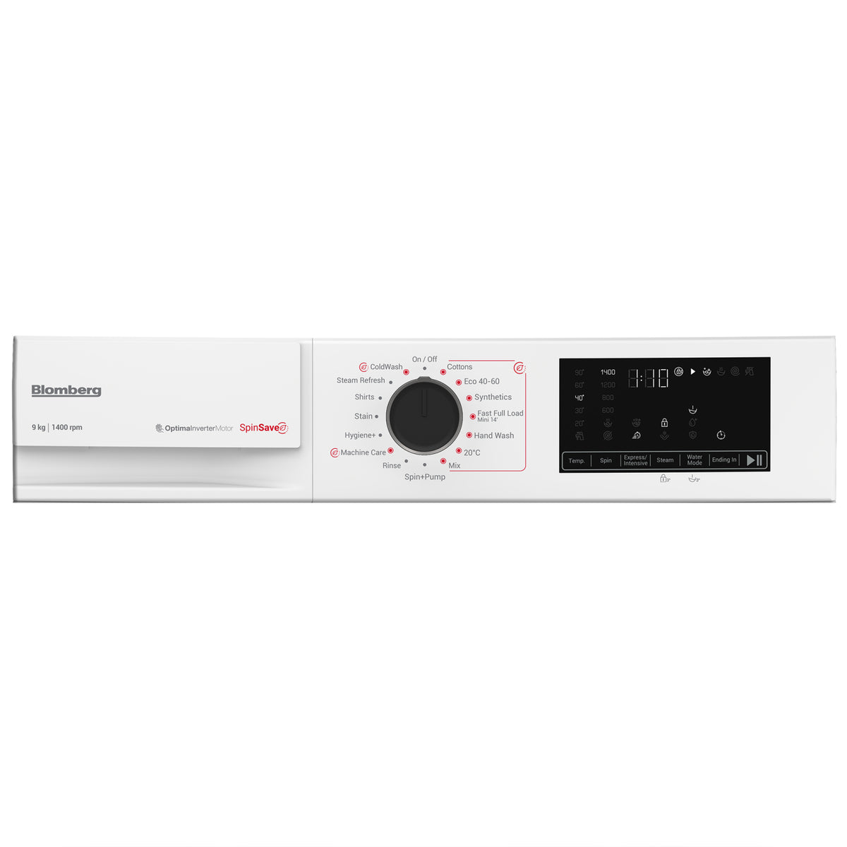 Blomberg LWA29461W 9kg 1400 Spin SpinSave Washing Machine - White