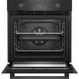 Blomberg AeroChef ROEN8232BP 60cm Built In Electric Single Oven - Black